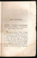 Baltzer K. Jáuos. A szervezetek kezdetei és az ember őstörténete. Eger, 1870. Érseki Lyceum. 147p. K...
