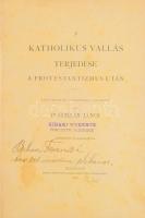 Sziklay János: A katholikus vallás terjedése a protestantizmus után     Történelmi és statisztikai tanulmány. Budapest, 1893. Pesti könyvny. 85 p. Korabeli félbőr kötésben, tulajdonosi bejegyzéssel. Ritka!