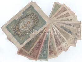 Német Birodalom / Weimari Köztársaság 1919. 50M + 1920. 100M + 1929. 10M + 20M + Német Harmadik Biro...