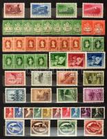 Főleg postatiszta gyűjtemény 1938-1968 sok jobb kiadásokkal, többlet példányokkal 10 lapos jó A4-es ...