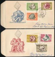 1958 (2 pcs), 1958 (2 db)