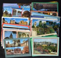 BUDAPEST - 56 db MODERN város képeslap / 56 modern town postcards