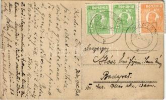 1925 Szováta, Szovátafürdő, Sovata; Villa Mariska, Kavetz J. cipész reklámja, nyaraló / villa, shoem...