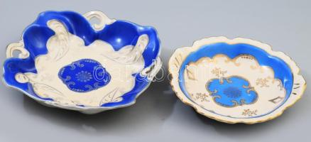 Oscar Schlegelmilch 2 darab kínáló, kis kopással, d: 16-21 cm