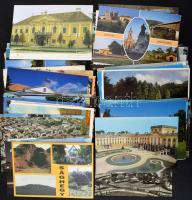 Kb. 100 db MODERN magyar város képeslap / Cca. 100 MODERN Hungarian town-view postcards