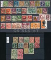 Svájc kis összeállítás 1882-től, 5 db stecklapon