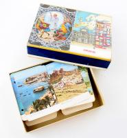 Spanyolország látnivalói, egy doboznyi lefűzhető, képes kártya, egyenként 12x8,5 cm