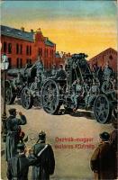 1916 Osztrák-magyar motoros tüzérség / WWI Austro-Hungarian K.u.K. military, motorized mortars (fa)