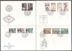 Liechtenstein 1983-1985 20 db klf FDC