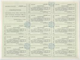 1907. Budapest "Temesvár-Varjasi Helyi Érdekű Vasut Részvény-Társaság" törzsrészvénye 200K...