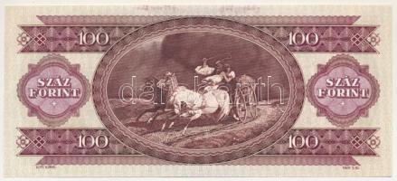 1995. 100Ft "B 098 002983" T:AU nyomdai festékfoltok a hátlapon felül
Adamo F39