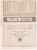 Románia 1941. "Imprumutul Rein Tregirii" 4 1/2%-os kereskedelmi kölcsön kötvény 10.000L-rő...