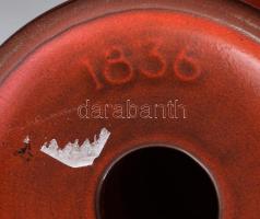 Német rerto kehely, mázas kerámia, m: 18 cm