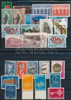 Europa CEPT kis tétel 1960-tól bélyegek 10 db stecklapon