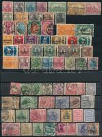 Deutsches Reich kis tétel 1872-től bélyegek 3 közepes stecklapon