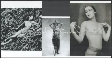 "Lánc, lánc, Eszterlánc", szolidan erotikus felvételek, 3 db modern nagyítás, jelzés nélkül, 15x10 cm és 21x15 cm