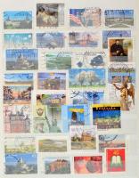 NSZK kis tétel 1960-tól, másodpéldányokkal, 8 lapos közepes berakóban