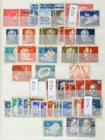 NDK 1949-1991 összeállítás 18 lapos közepes Schaubek berakóban, benne jobb értékek, blokkok. Szép tartalmas tétel.