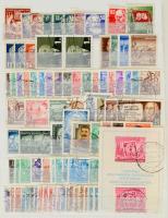 NDK 1949-1991 összeállítás 18 lapos közepes Schaubek berakóban, benne jobb értékek, blokkok. Szép ta...