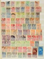 Románia bélyegek 1892-től, összefüggésekkel, másodpéldányokkal 8 lapos A/4 berakóban