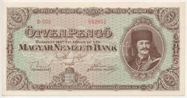 1945. 50P "D 005 052932" T:UNC Adamo P15