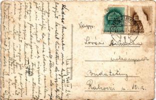 1941 Marosvásárhely, Targu Mures; katonaiskola / military school. photo (gyűrődések / creases)