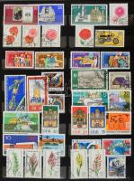 NDK tétel 1952-től bélyegek, 13 lapos régi berakóban