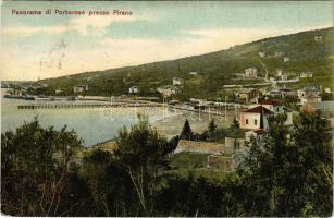 Portoroz, Portorose; Panorama di Portorose presso Pirano. Prop. riservata Francesco Heizinger (fl)