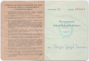 1930-1970 k. 3db klf betétkönyv, közte "Magyar Királyi Postatakarékpénztár Budapest" T:F