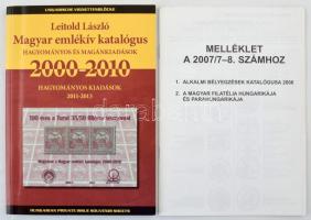 Leitold László: Magyar emlékív katalógus hagyományos és magánkiadások 2000-2010 + melléklet