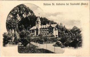 Trzic, Neumarktl (Krain); Schloss St. Katharina / castle. M. Knauer Fotograf (EK)
