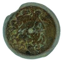 Ptolemaida Egyiptom Kr.e. ~III. század AE28 bronz (22,84g) T:VF,F Ptolemaic Egypt ~3rd Century BC AE28 bronze "PTOLEMAIOU BASILEWS" (22,84g) C:VF,F