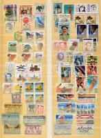 USA gyűjtemény sok másodpéldánnyal 2 db A4-es berakóban