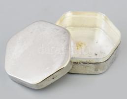 Ezüst (Ag) szelence, jelzett, nettó 22g