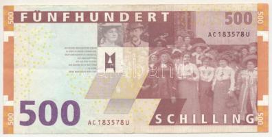 Ausztria 1997. 500Sch "AC183578U" T:F
Austria 1997. 500 Schilling "AC183578U" C...