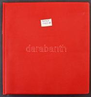 Vatikán 1962-1986 előnyomott falcmentes Lindner album, gyűrűs albumfedéllel