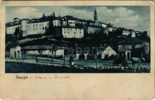 1915 Stanjel, general view. Atelier Weiss (worn corners)