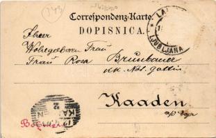 1903 Ljubljana, Laibach; Srca Jezusa cerkev / Herz Jesu Kirche / church. U. Cotman (EM)