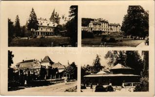 1955 Parád, mozaiklap, fürdő, szálloda. Képzőművészeti Alap (EK)