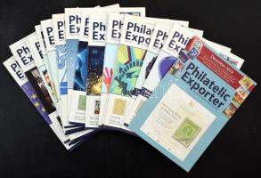 Philatelic Exporter angol nyelvű magazin 22 száma a 2019-2023 közötti időszakból, 2022 teljes évfolyam