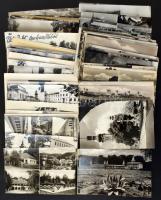 74 db MODERN magyarországi város képeslap (1950-60-as évek) / 74 modern Hungarian town postcards (1950-60's)