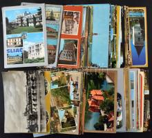 CSEHSZLOVÁKIA - 68 db MODERN város képeslap / Czechoslovakia - 68 modern town postcards