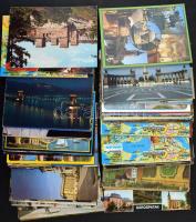 125 db MODERN megíratlan magyarországi város képeslap / 125 modern unused Hungarian town postcards