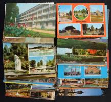 64 db MODERN magyarországi város képeslap / 64 modern Hungarian town postcards
