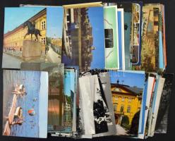 Kb. 200 db MODERN magyar város képeslap / Cca. 200 MODERN Hungarian town-view postcards
