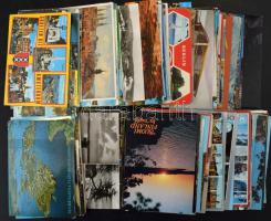 Kb. 200 db MODERN külföldi város képeslap / Cca. 200 MODERN foreign town-view postcards