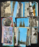 Kb. 200 db MODERN külföldi város képeslap / Cca. 200 MODERN foreign town-view postcards