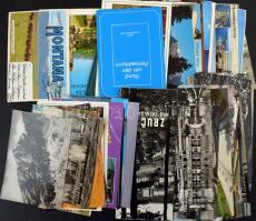 Kb. 200 db MODERN nagyalakú külföldi város képeslap / Cca. 200 MODERN big size foreign town-view postcards