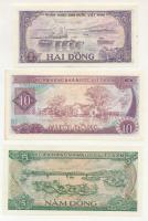 Vietnám DN(1985) 2D - 10D (3xklf) T:AU,XF
Vietnam ND(1985) 2 Dong - 10 Dong (3xdiff) C:AU,XF
Kraus...