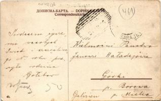 Sarajevo, Rudolf-Gasse / street view, church, shop of Eskenazi (EK)